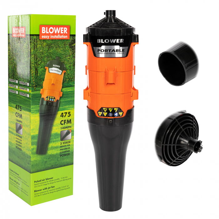 Accesoriu de motocoasa pentru suflat frunze Blower GF-2042, Portocaliu [2]