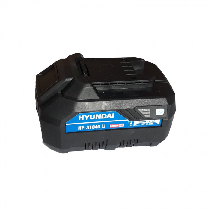 Acumulator hyundai hy-a1840li, 18v, 4.0ah