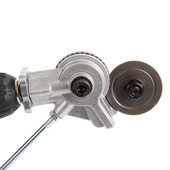 Adaptor tip cutter (cu role) pentru bormasina, pentru taiat otel/aliaj/tabla [8]