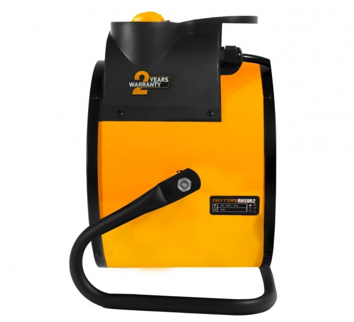Aeroterma electrica Rotor, 5000W, 3 trepte de putere, suprafata de incalzire 100 mp, mufa trifazica [3]