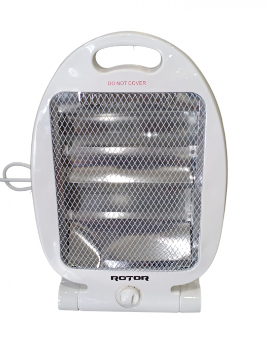 Aeroterma electrica Rotor RIH1000, 1000W, 2 trepte putere, Alba [2]