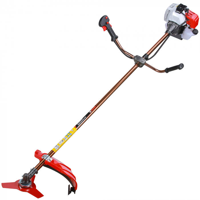 Pachet Motocoasa AKIRA, Cultivator, Prasitoare, Accesoriu tip fierastrau, Accesoriu tuns gard viu, 8CP, accesorii incluse [2]