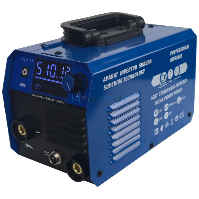 Aparat de sudura 4in1 Ural, MIG/MAG/MMA/LIFT TIG, 510Ah, Diametru electrozi 2.5-6.0mm, Accesorii incluse [2]