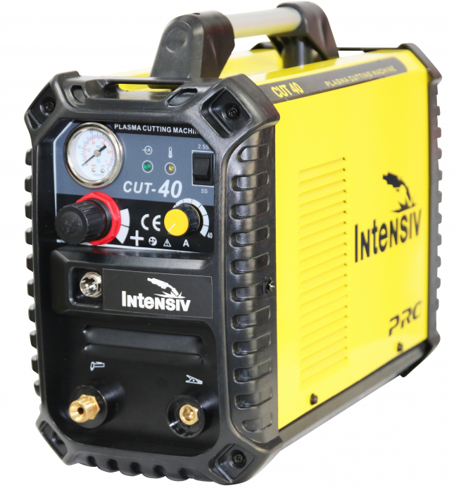 Aparat de sudura cu plasma intensiv cut 40 evo, 40a, grosime taiere 12.0mm, debit 100l min., presiune 4-5 bari