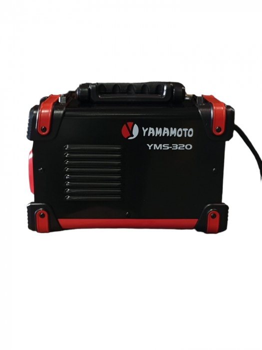 Aparat de sudura de tip invertor Yamamoto YMS-320, MMA, 320A, Diametru electrozi 1.6-4mm, Rosu/Negru [5]