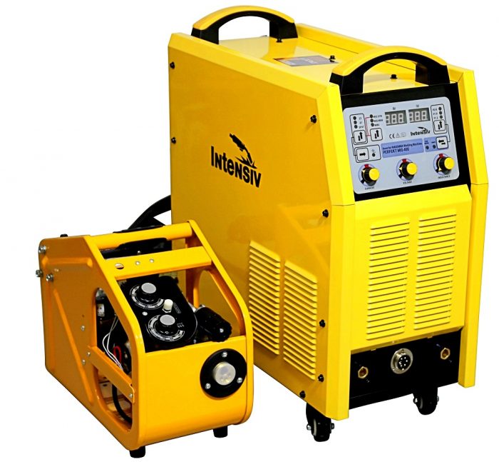 Aparat de sudura Intensiv PERFEKT MIG 400 SYNERGIC, MIG/MMA, 400A/350A, sarma 0.8-1.2mm, electrozi 1.6-5mm [5]