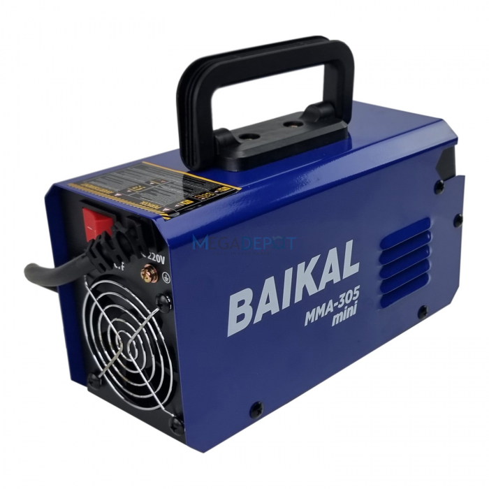 Aparat de sudura, invertor Baikal 305 mini, ultra portabil, afisaj electronic, ventilator racire, protectie supra-incalzire [3]