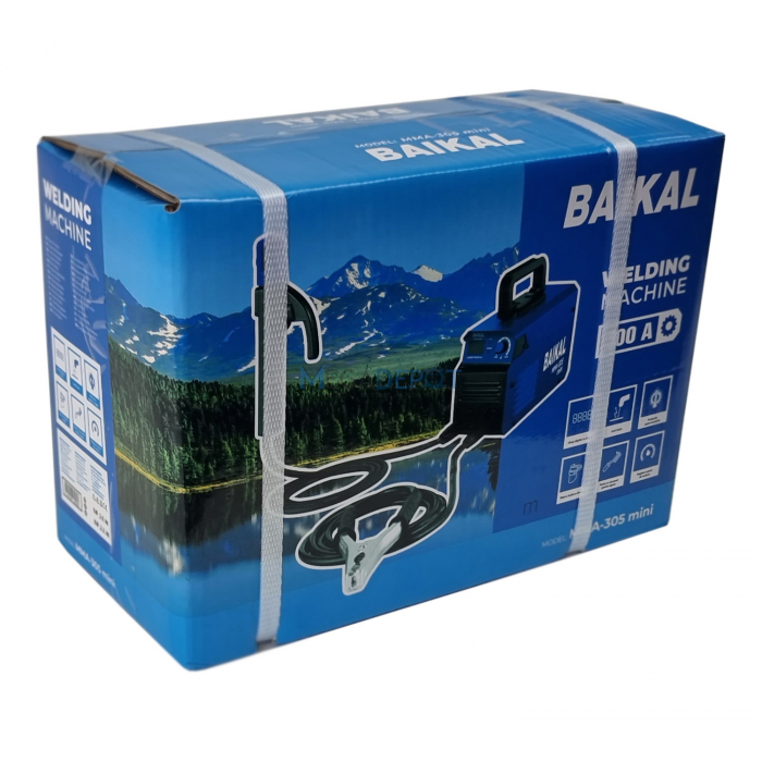 Aparat de sudura, invertor Baikal 305 mini, ultra portabil, afisaj electronic, ventilator racire, protectie supra-incalzire [4]