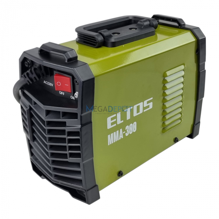 Aparat de sudura, invertor, Eltos MMA 300, ventilator racire, sistem anti-lipire, protectie supra-incalzire [3]