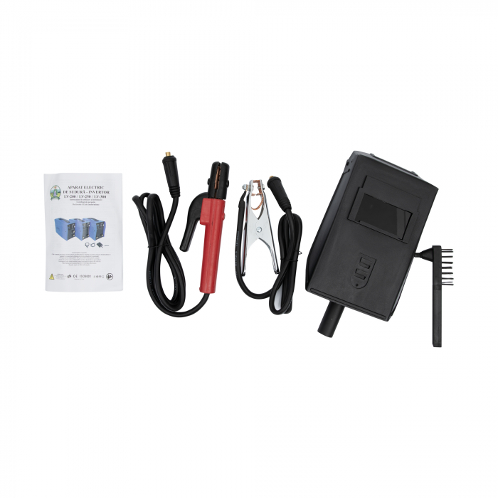 Aparat de sudura invertor Micul Fermier LV-200S, 200A, Rosu, Accesorii incluse [9]