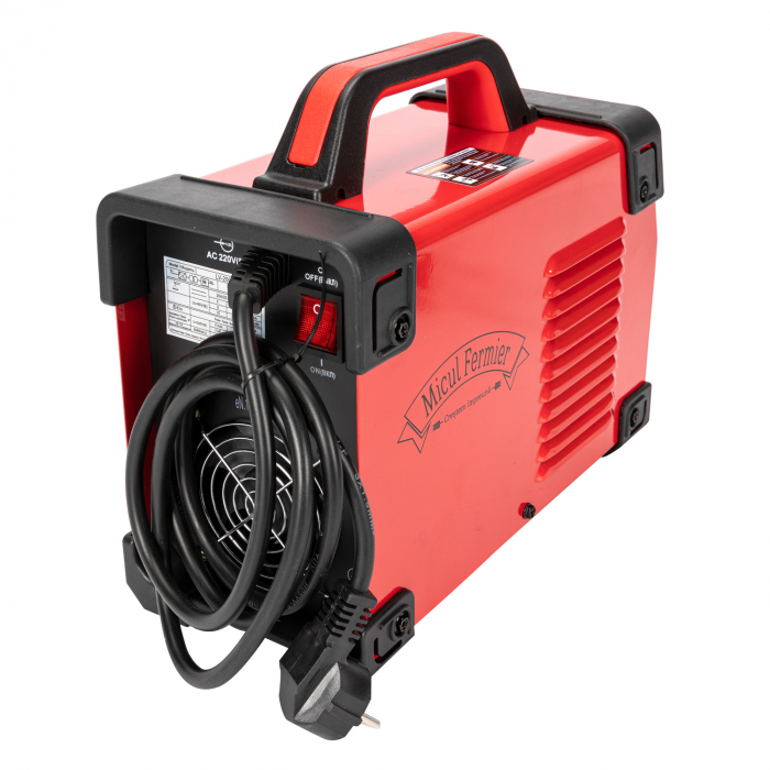 Aparat de sudura invertor Micul Fermier LV-200S, 200A, Rosu, Accesorii incluse [6]
