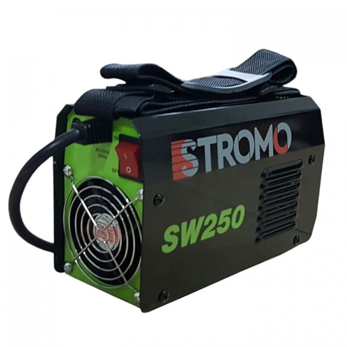 Aparat de sudura invertor STROMO SW 250 , 250 Ah, Accesorii Incluse, Electrozi 1.6-4 mm, 2 Ani Garantie Premium [3]