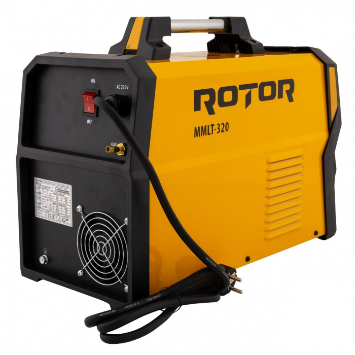 Aparat de sudura Rotor MIG 320A, dimensiune electrozi 1.6-4mm, Accesorii incluse [4]