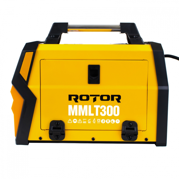 Aparat de sudura Rotor MIG/MMA/LIFT TIG 120, 20-300A, Afisaj digital, Accesorii incluse [2]