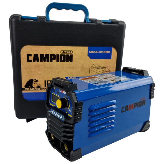 Aparat de sudura tip invertor Campion ALTAI MMA 355DK, 355Ah, cablu 3 metri, Accesorii Incluse,Cutie de Transport [2]