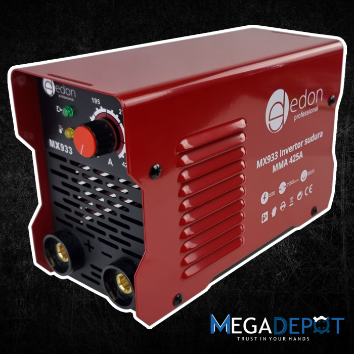 Aparat de sudura tip invertor Edon MMA 425A, protectie supraincalzire, ventilator de racire [5]