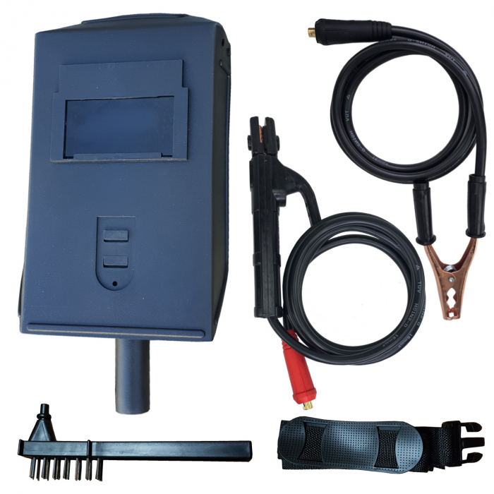 Aparat de sudura tip invertor Mencoza MMA 400S, 400Ah, anti-lipire, protectie anti-incalzire, afisaj,  electrozi 1.6-5mm, toate accesoriile incluse [8]