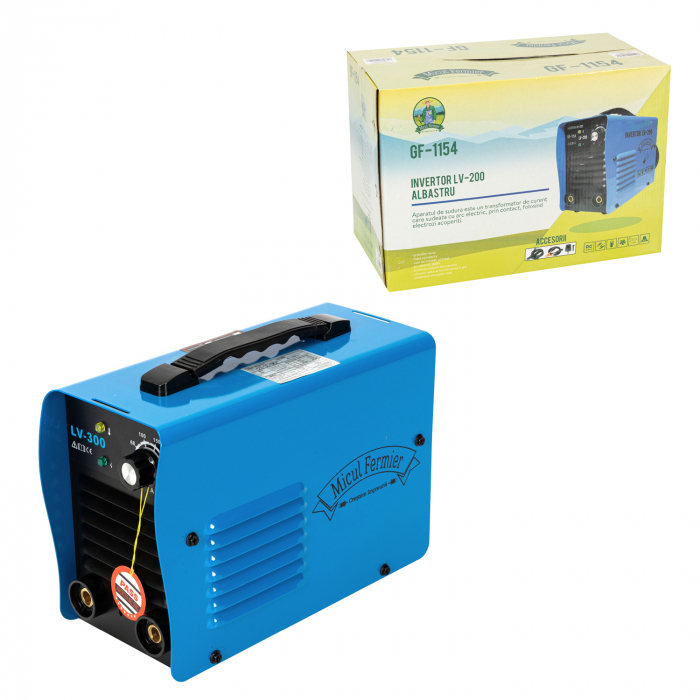 Aparat de sudura tip invertor Micul Fermier LV-300, accesorii incluse [5]