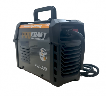 Aparat de sudura tip Invertor ProCraft  Industrial RWI 320, Profesional, Heavy Duty, Accesorii Incluse [5]