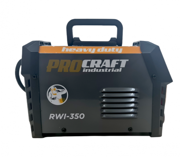 Aparat de sudura tip Invertor ProCraft  Industrial RWI 350, Profesional, Heavy Duty, Accesorii Incluse [3]