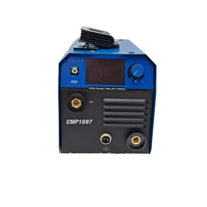 Aparat de sudura Ural MIG/MMA/LIFT TIG, 495A, Afisaj digital, Accesorii incluse, Albastru [5]