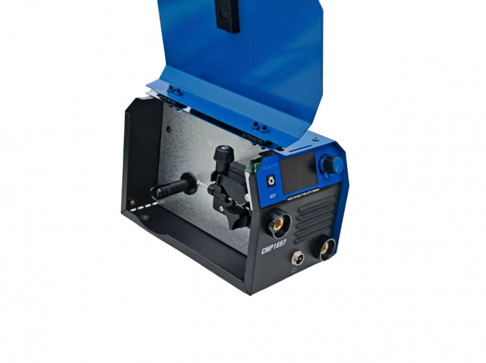 Aparat de sudura Ural MIG/MMA/LIFT TIG, 495A, Afisaj digital, Accesorii incluse, Albastru [3]