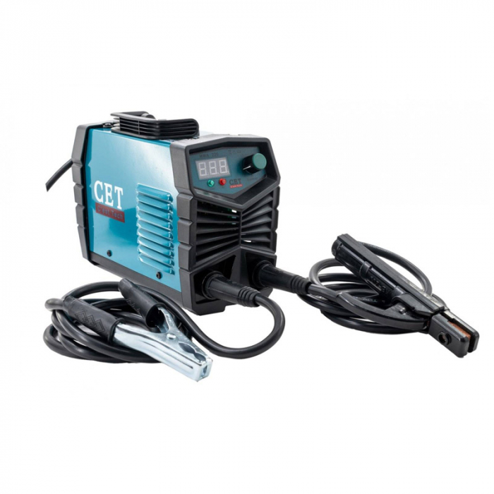 Aparat de sudura tip invertor CET MMA 220 P, afisaj electronic, cabluri 2 metri [3]
