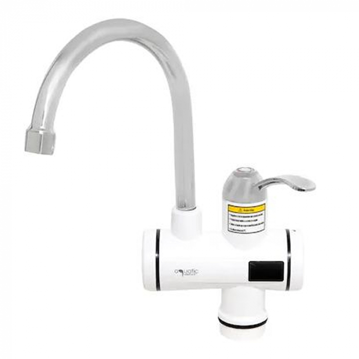 Robinet electric, 30-40  C,  Aquatic SC30H35X, 3000W, afisaj led, cartus ceramic