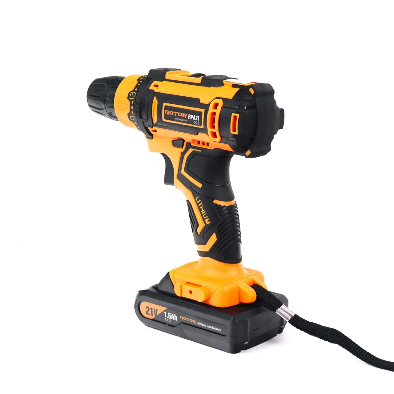 Autofiletanta cu 2 acumulatori Rotor, 21V/1.5Ah, 0-350/0-1350RPM, Cuplu maxim 30Nm [3]
