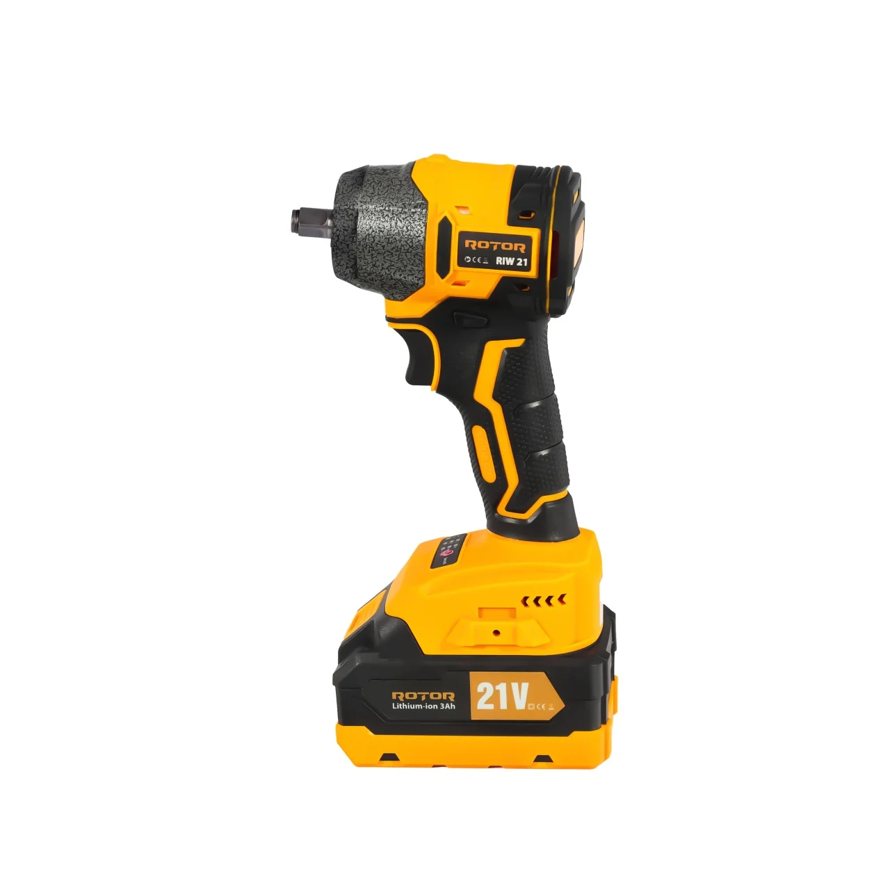 Autofiletanta cu impact, pe acumulator Rotor, 21V/3Ah, Cuplu 320Nm, 1600-2200RPM, 2300-3300BPM [2]