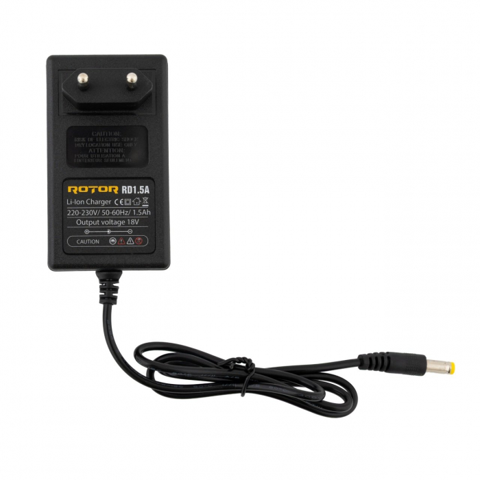 Autofiletanta pe acumulator Rotor, 18V/1.5Ah, 2000RPM, 2 Viteze, 19 Trepte cuplu, Dimensiune mandrina 1.5-10mm [11]
