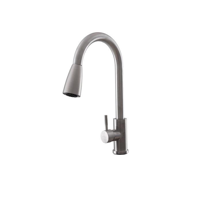 Baterie bucătărie cu duș extractabil și două funcții, seria VITAL FLOW FB-014-1 [3]