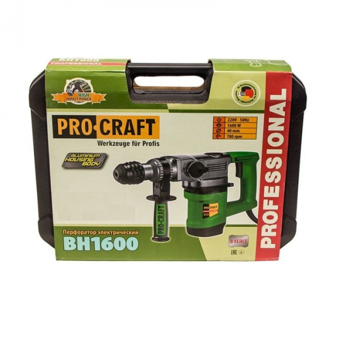 Ciocan Rotopercutor, Model  ProCraft BH 1600, 1600W, 3 Burghie, 4 Joule [4]