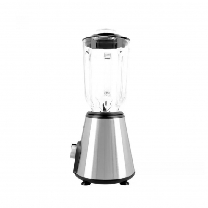 Blender cu pahar din sticla Just Perfecto JL-02, 800W, Capacitate 1.5L, 2Viteze+Puls, Capac detasabil, Baza inox [3]