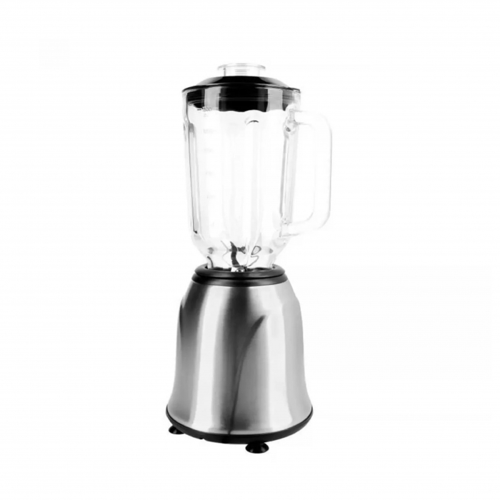 Blender cu pahar din sticla Just Perfecto JL-04, 1000W, Capacitate 1.5L, 2Viteze+Puls, Capac detasabil, Baza plastic [3]