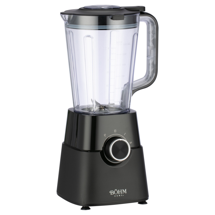 Blender de masa BOHM Home BTBP60B15, 600 W, 1,5 L, 2 viteze + Pulse, 4 lame [2]