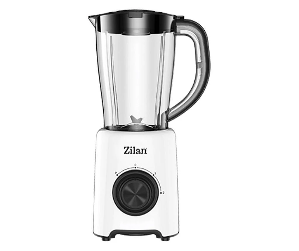Blender Zilan ZLN-3703, 500W, 1.5L, functie puls, Vas plastic