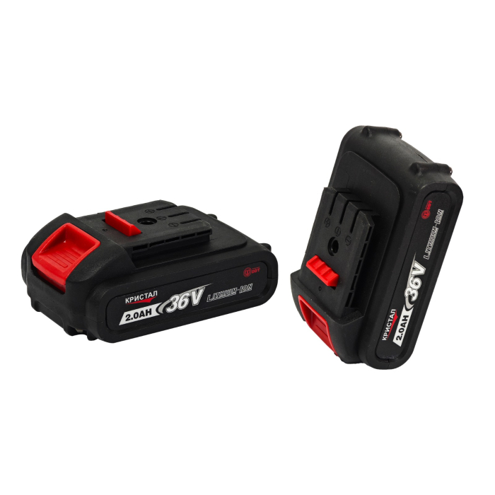 Bormașină cu acumulator DDT-KRISTAL 36V, 2 acumulatori Li-Ion 2.0Ah, motor fara perii (brushless), 2 viteze, cuplu reglabil, sistem autoblocaj,  valiză de transport [11]