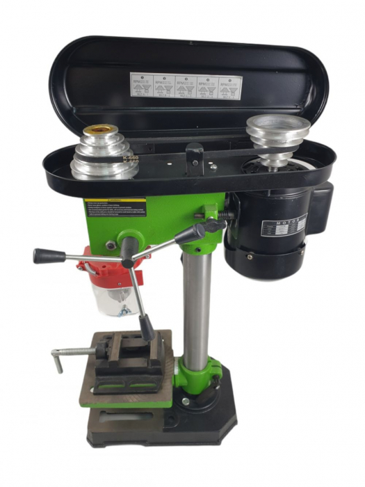 Bormasina de banc fixa, cu coloana ProCraft BD1550, 375W, 2650RPM, 5 viteze, 20mm [5]