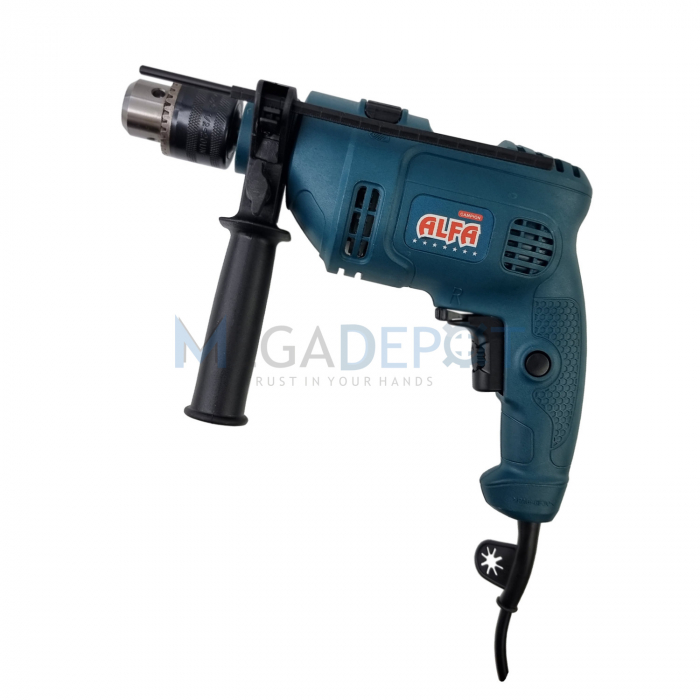 Bormasina de impact cu accesorii ALFA, 1100W, mandrina pana la 13mm [2]