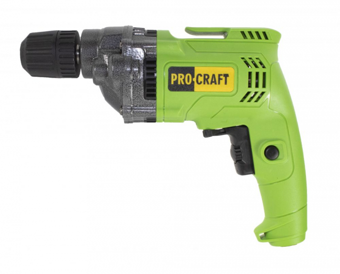 Bormasina Procraft PS800PRO, 450W, 1150RPM, mandrina 10mm, Variator viteza [3]