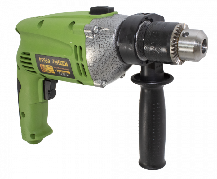 Bormasina Procraft PS950, 0-2800rpm variator, 950W, mandrina cu 3 bacuri [2]