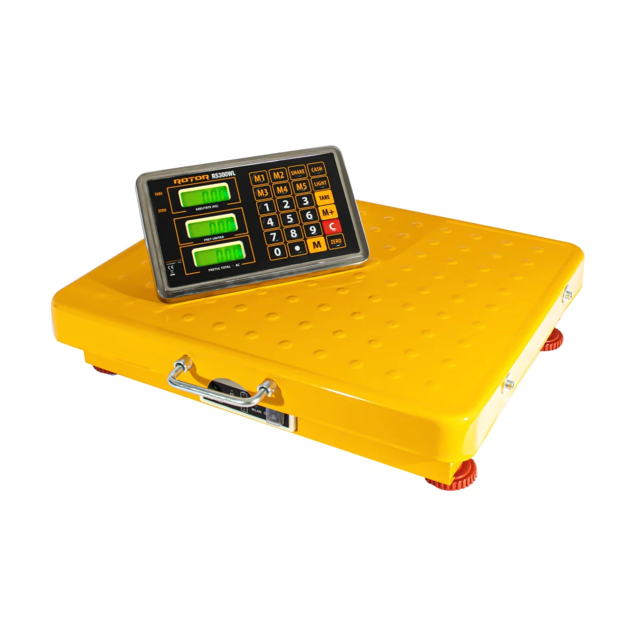 Cantar electric cu baterie reincarcabila Rotor, WIFI, Capacitate 300kg, Precizie 1/3000f.s [2]