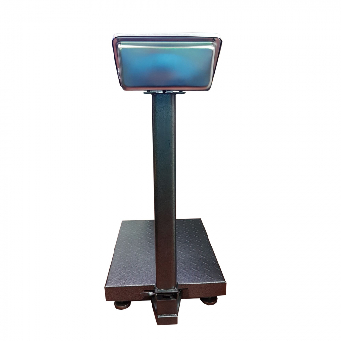 Cantar electric cu brat rabatabil, 150Kg, Afisaj LCD, Iluminare display, Platforma 30x40cm [2]