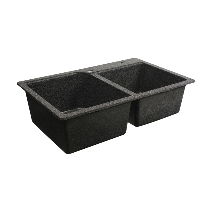 Chiuveta de bucătărie Elefant Premium Harmony , Grafit , 775x495/420 mm [6]