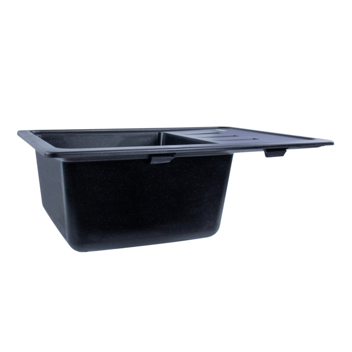 Chiuveta de bucătărie Elefant Premium Liana , Negru metalic , 430x620 mm [4]