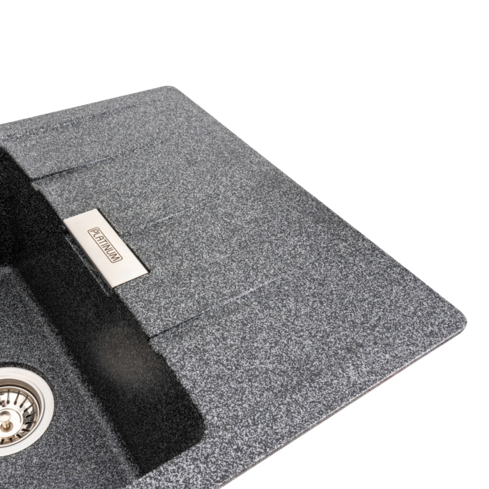 Chiuveta de bucatarie Elefant Premium Roma Grafit,775x500 mm [4]