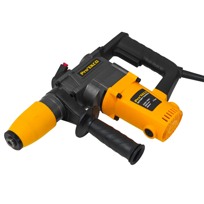 Ciocan rotopercutor  DDT, Pro’EKCO 1700W SDS-Plus – 26 mm, 3 burghie si 2 dalti incluse, 1700W, 920 rpm [9]
