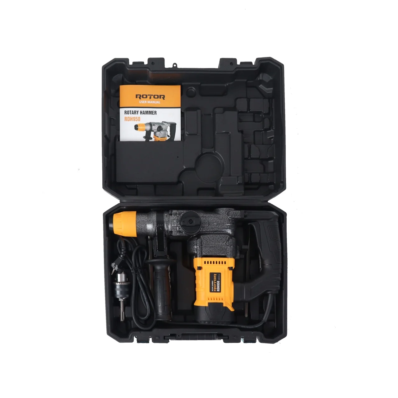 Ciocan rotopercutor Rotor 950W, 800RPM, Diametru maxim burghiu 26 mm [4]