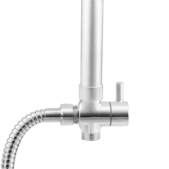 Coloana de duș 2 în 1 cu cadru rotund, fără baterie – MIXXUS DK-002 [5]